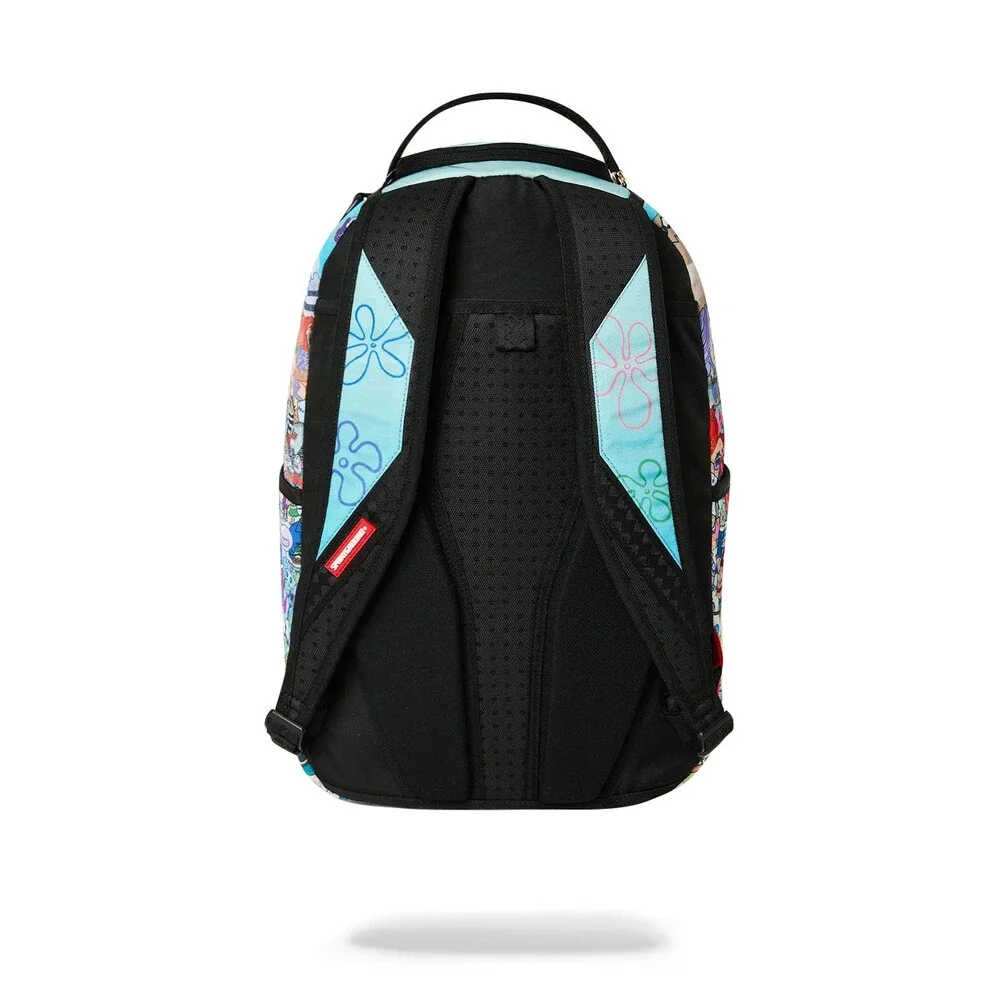 Sprayground Spongebob Big Ocean Party Backpack Unisex Multi Shoulder Bag SPR336
